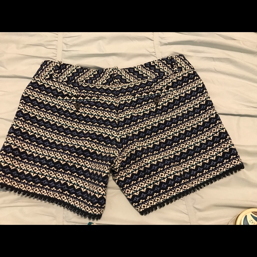 The Limited Aztec Loop-trimmed Shorts